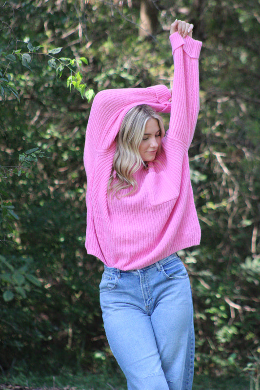 Golden Blush Sweater