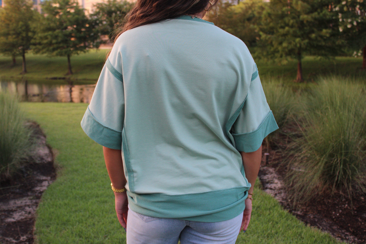 Sage Breeze Top
