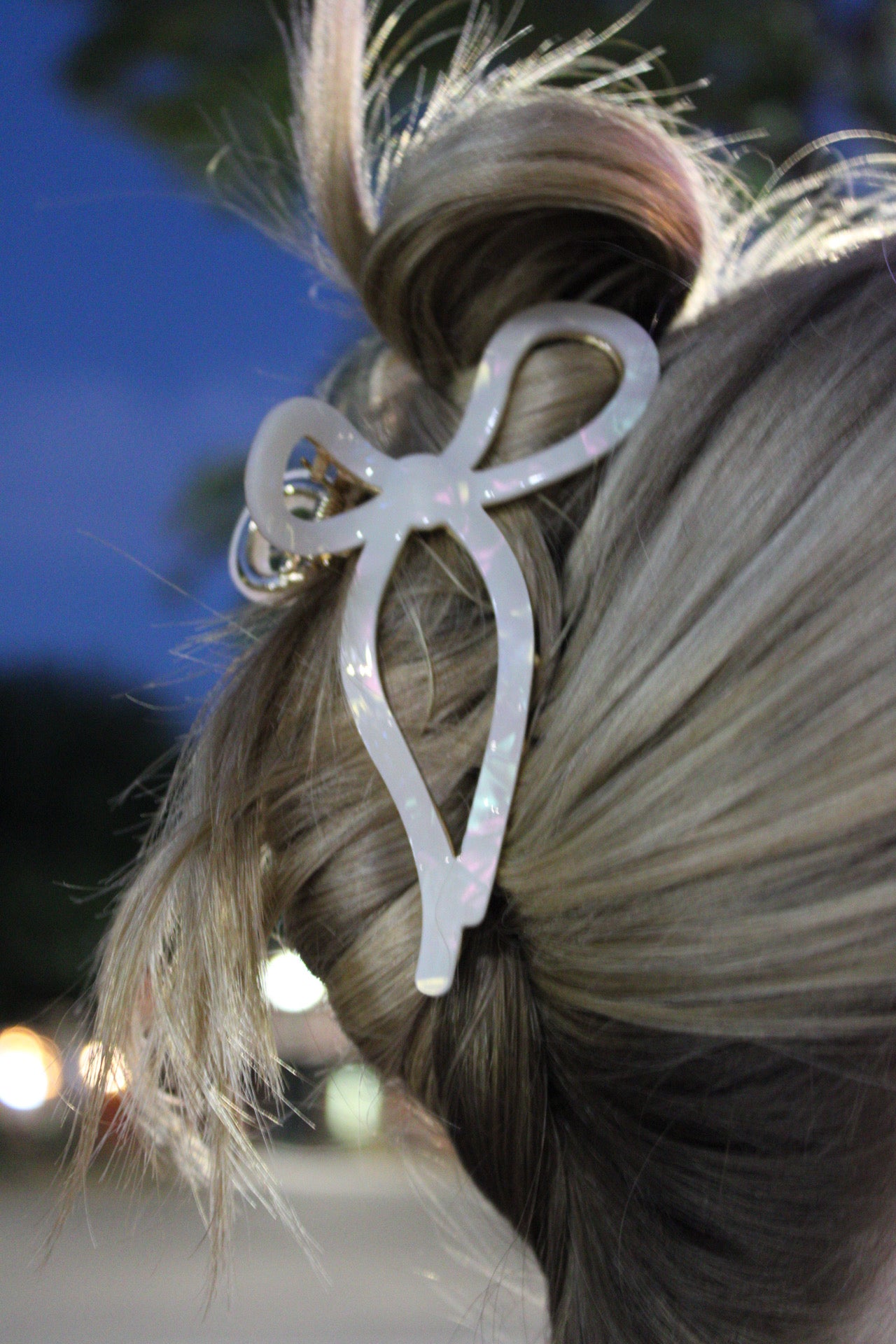 Ivory Tie Clip