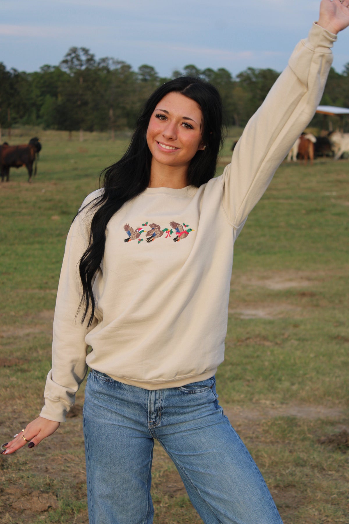 Christmas Mallard Sweatshirt