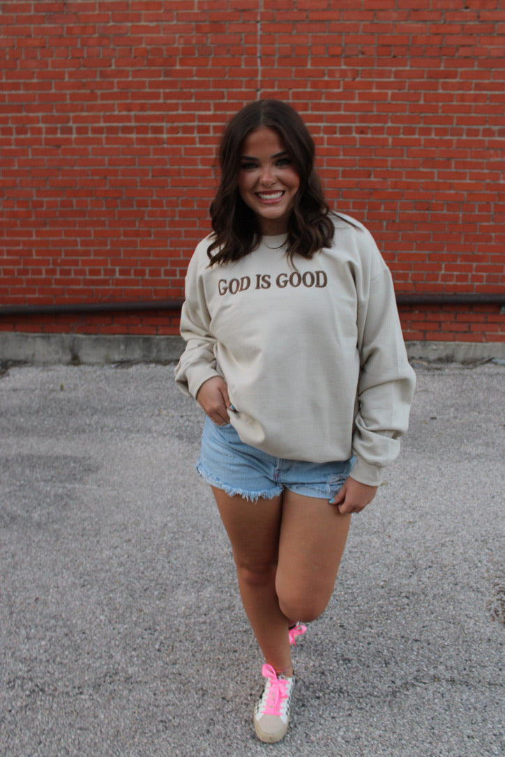 God is Good Sweatshirt *RESTOCK*