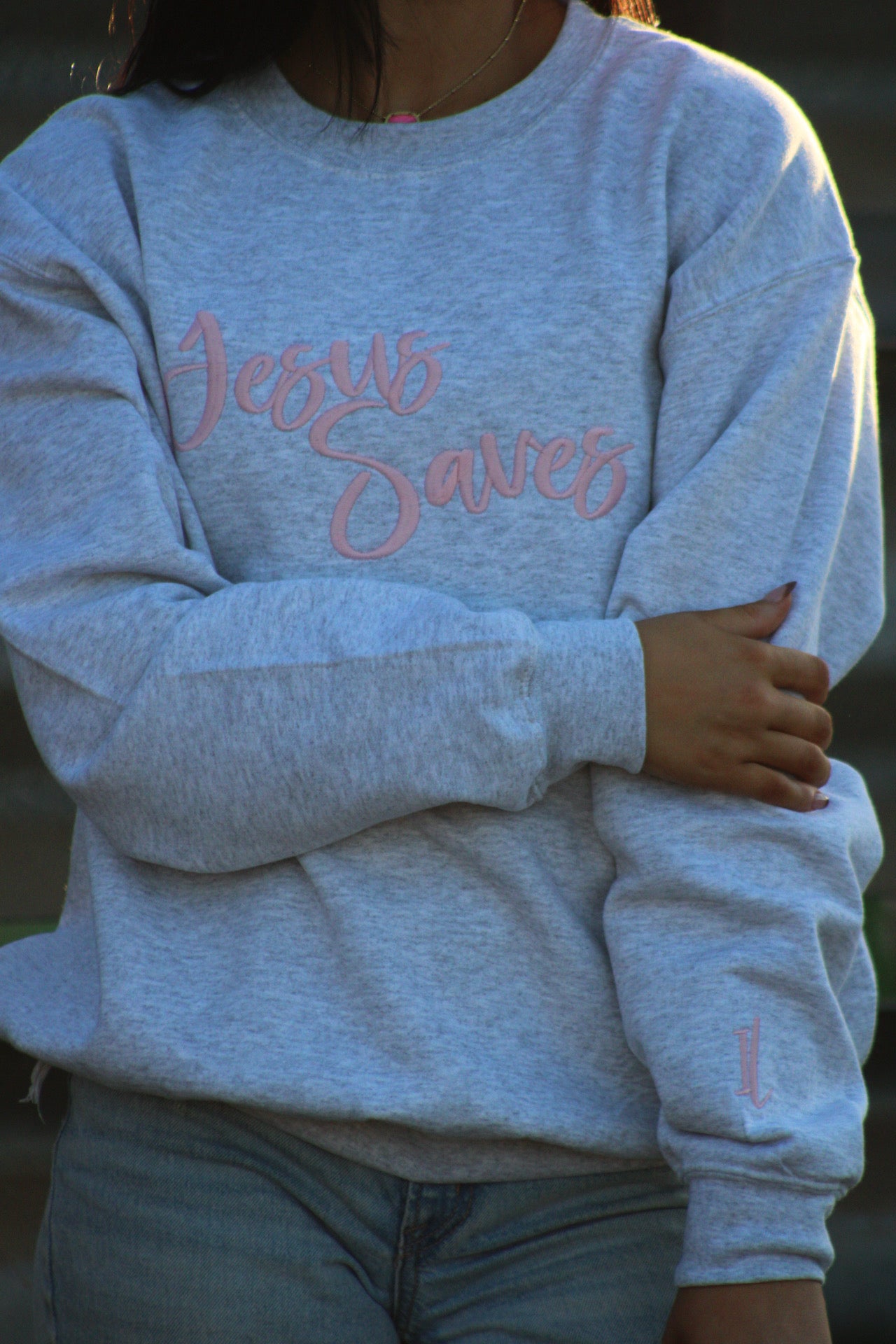 Jesus Saves Sweatshirt