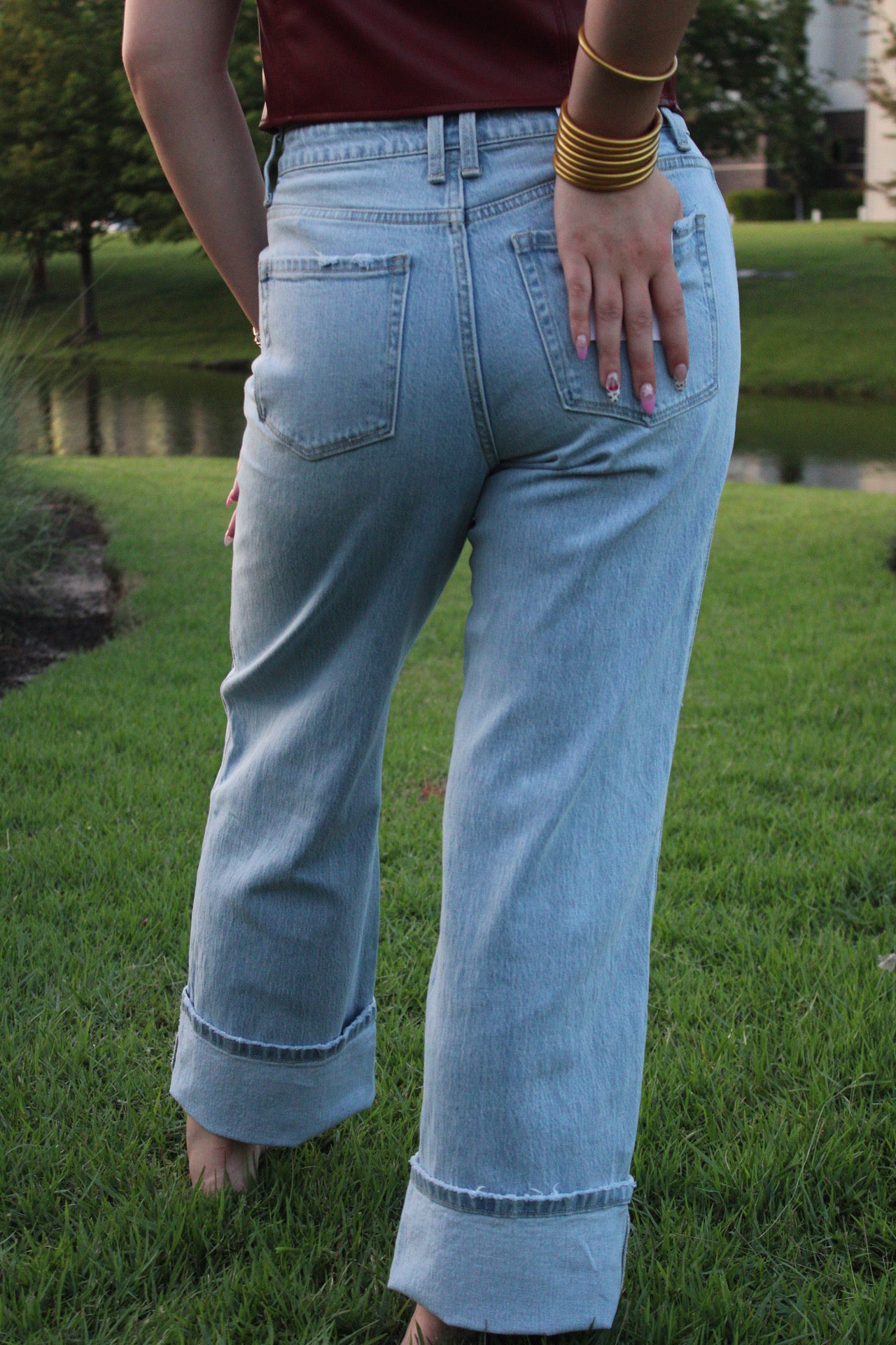 The Downtown Fold Jeans