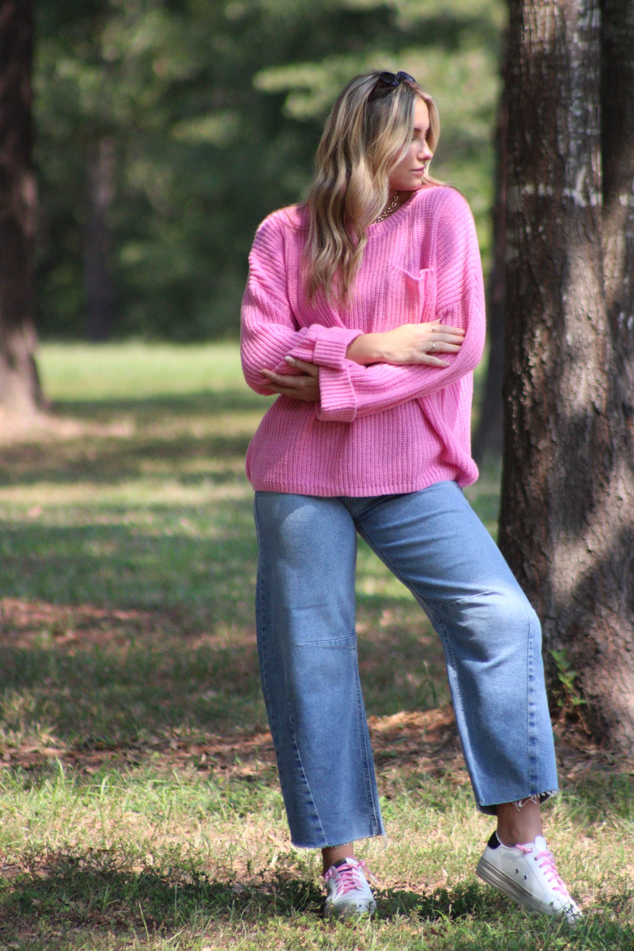 Golden Blush Sweater