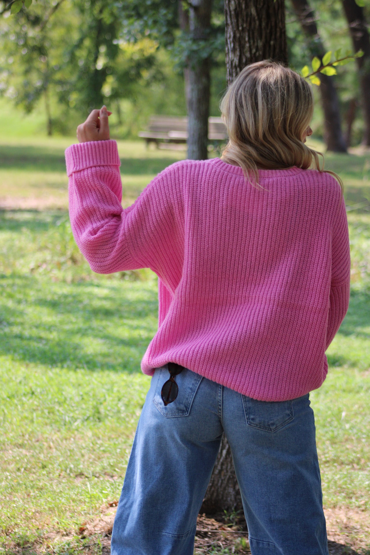Golden Blush Sweater