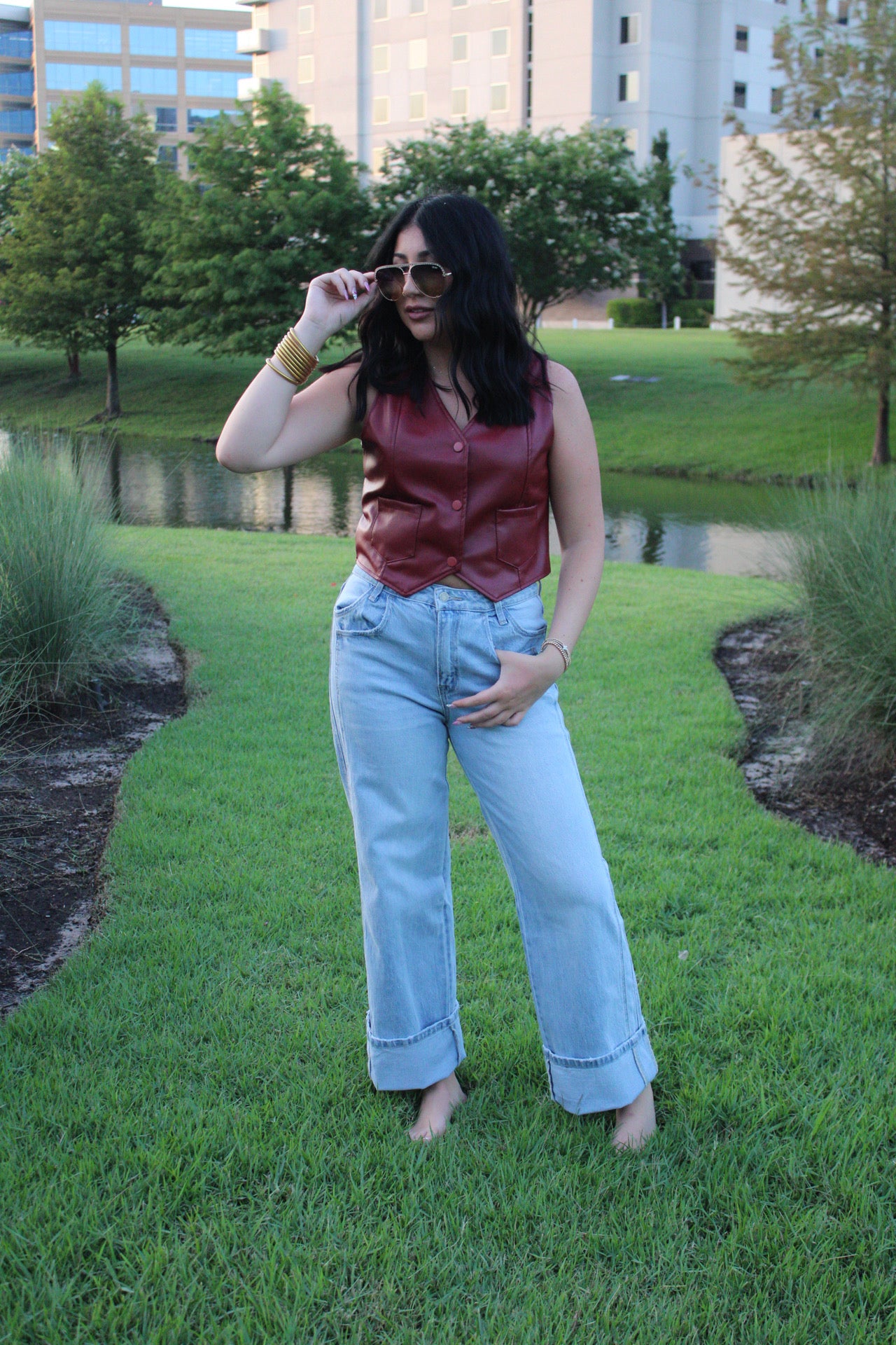 The Downtown Fold Jeans