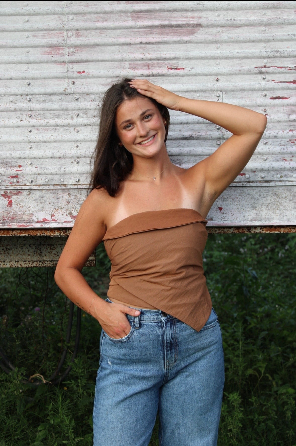 Sand & Suede Top