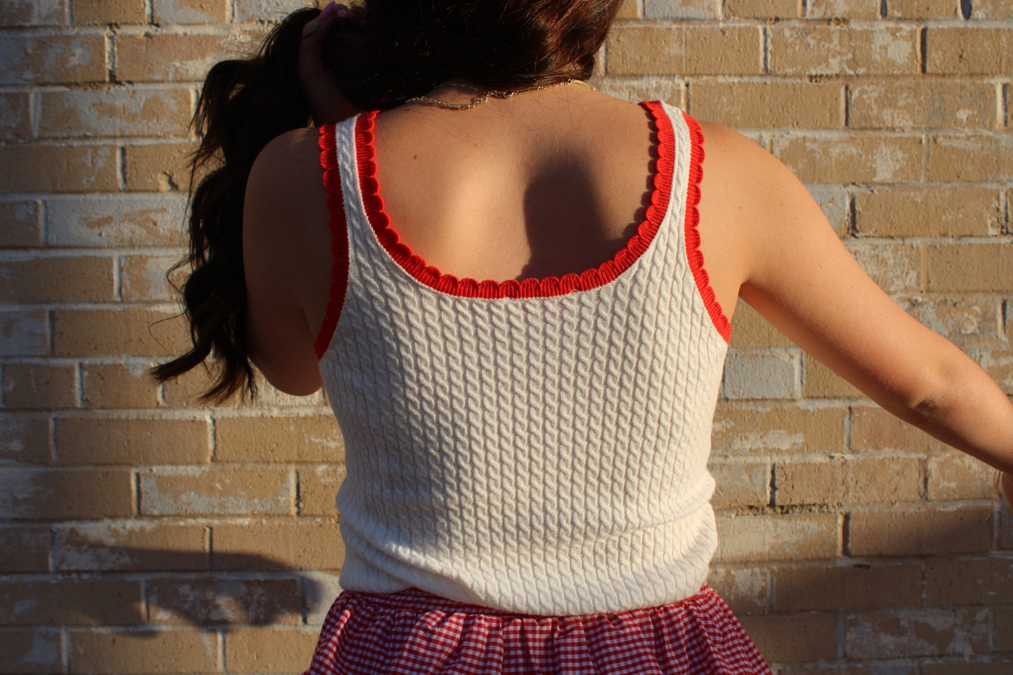 Cherry Sunset Tank