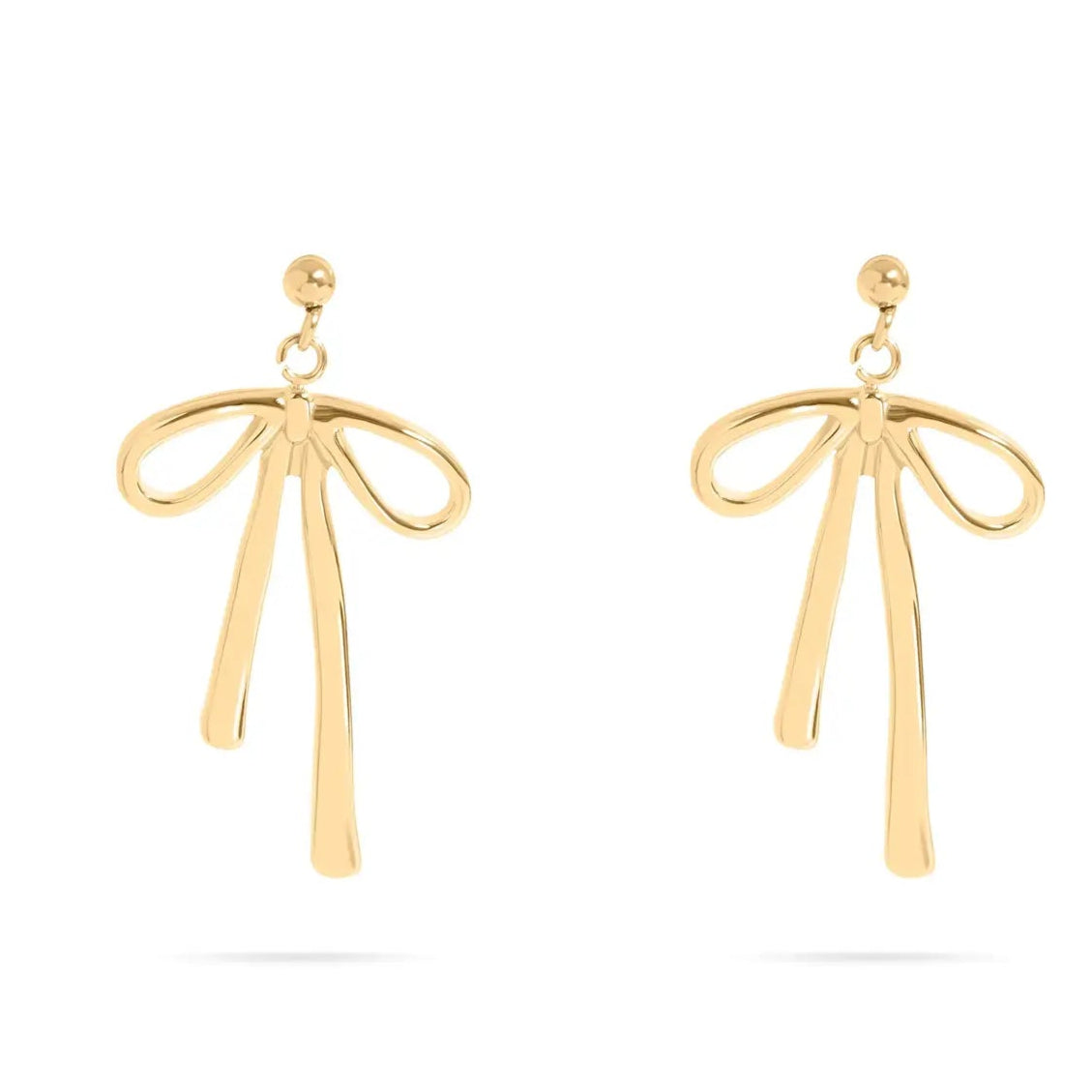 Honey Bow Earring