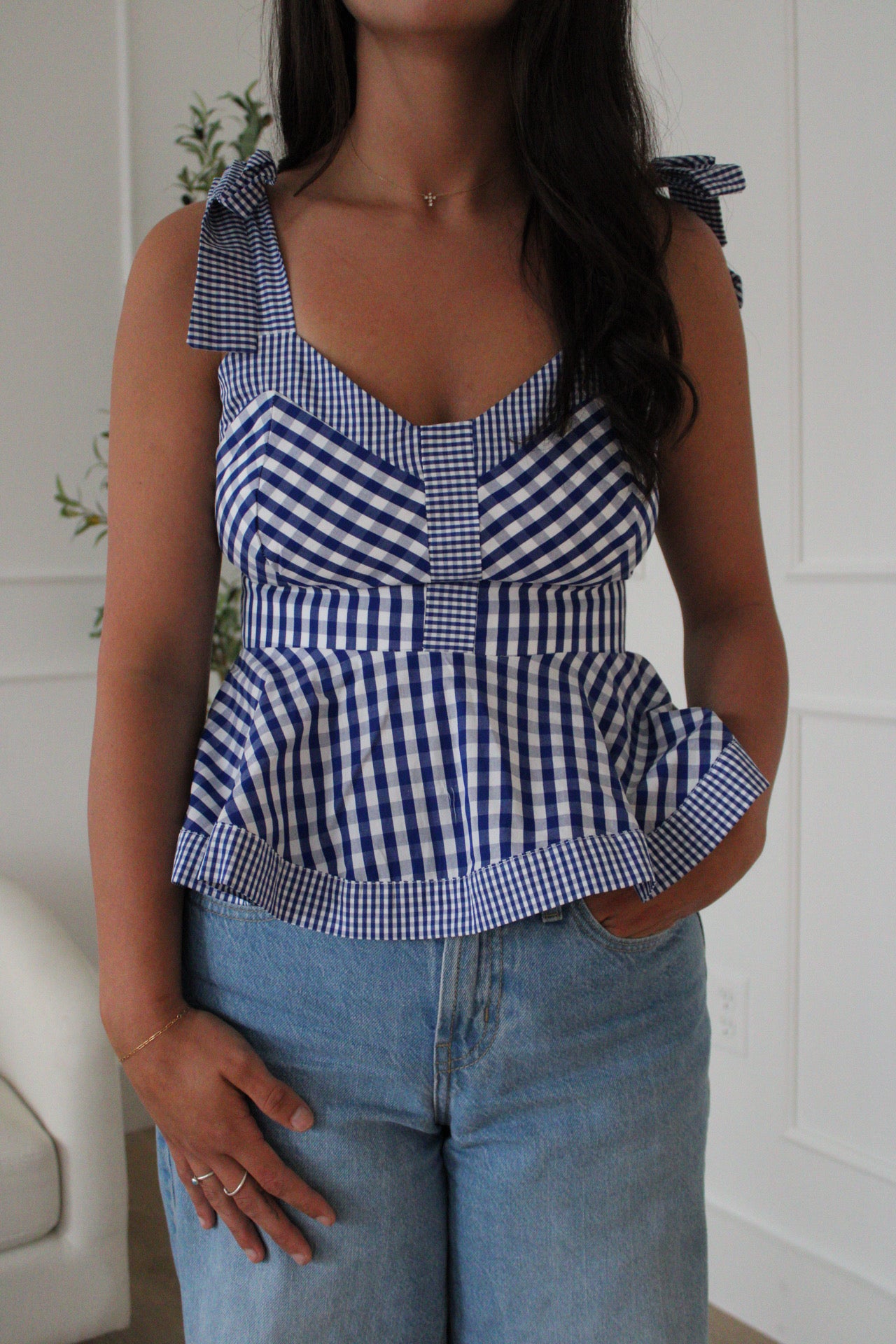 Bluebell Picnic Top