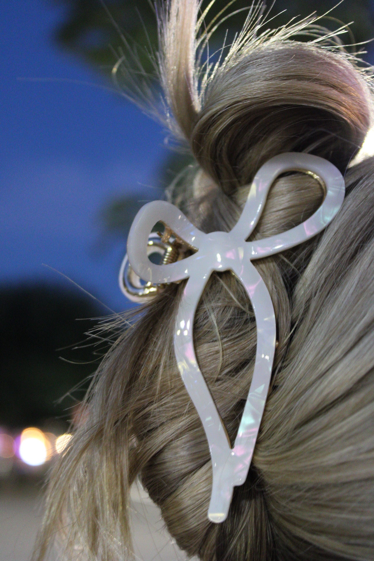 Ivory Tie Clip