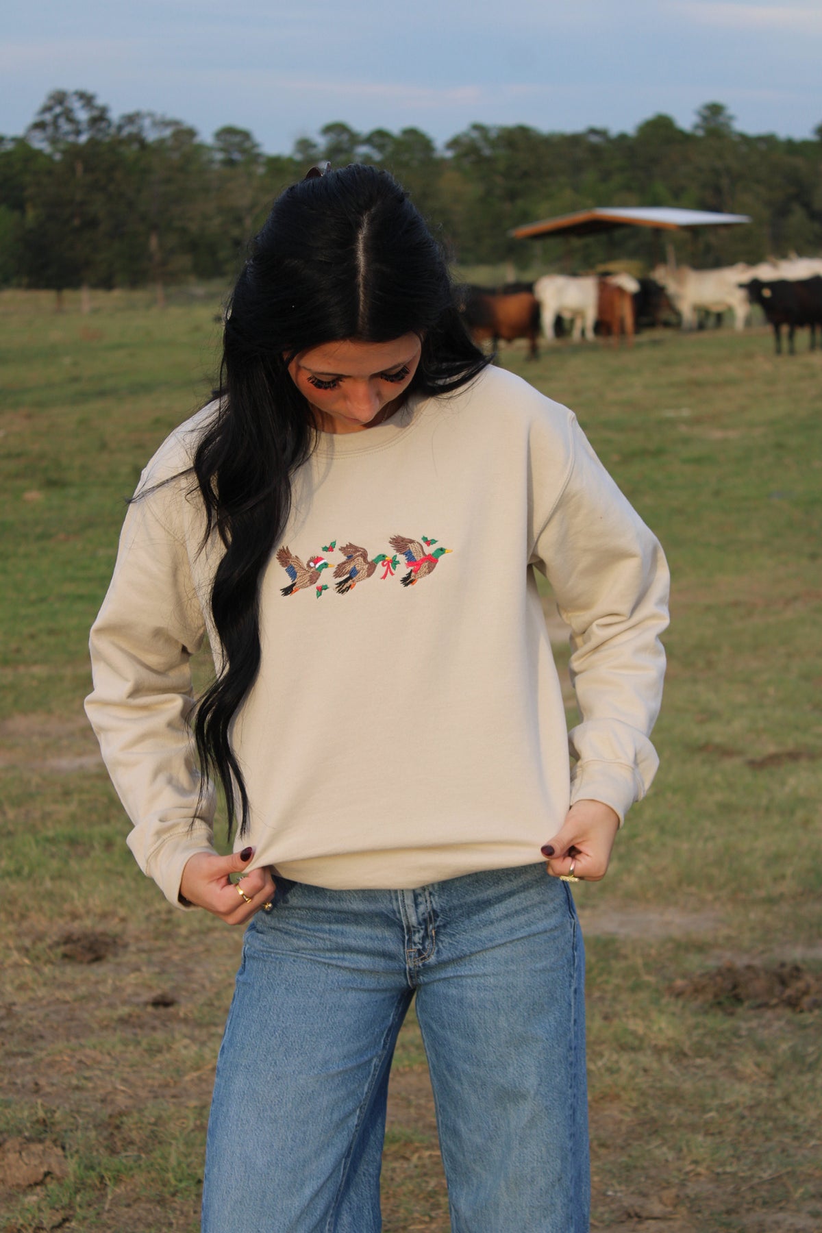 Christmas Mallard Sweatshirt