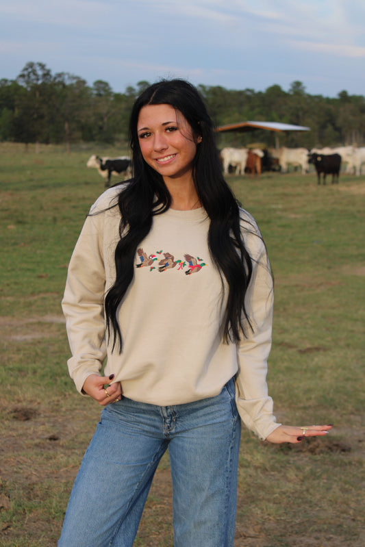 Christmas Mallard Sweatshirt