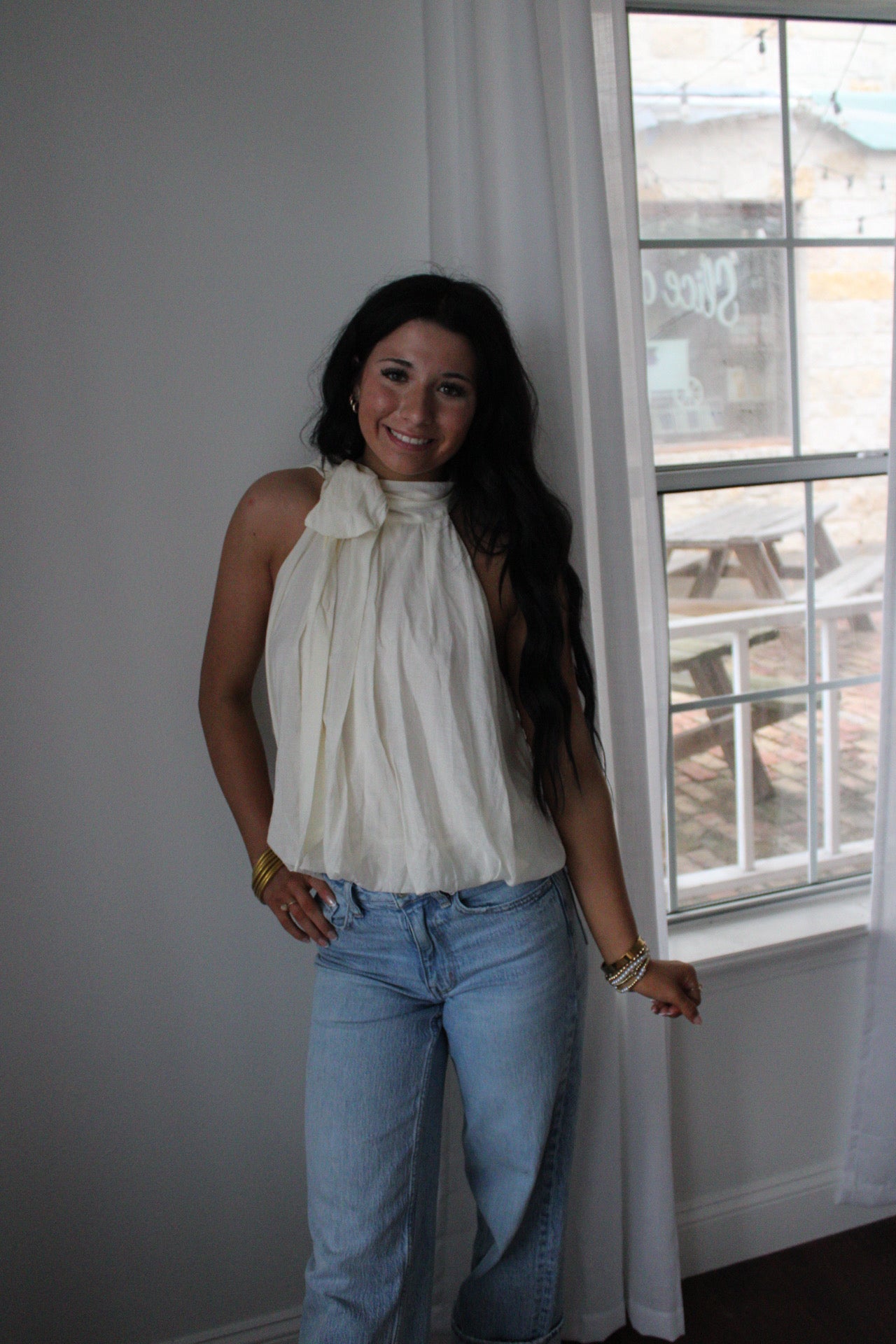 Ivory Muse Top