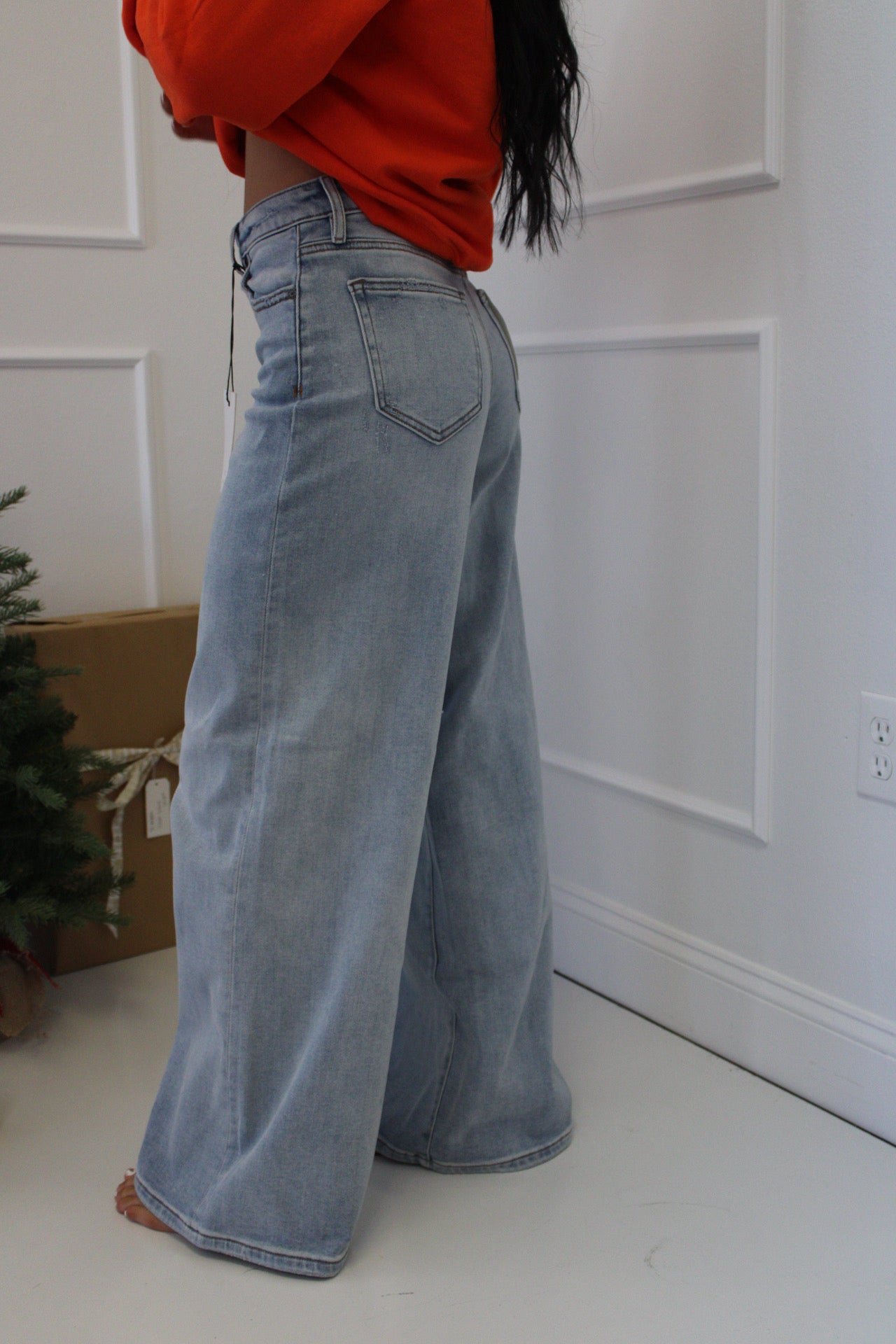 1950s Wide Leg Jeans