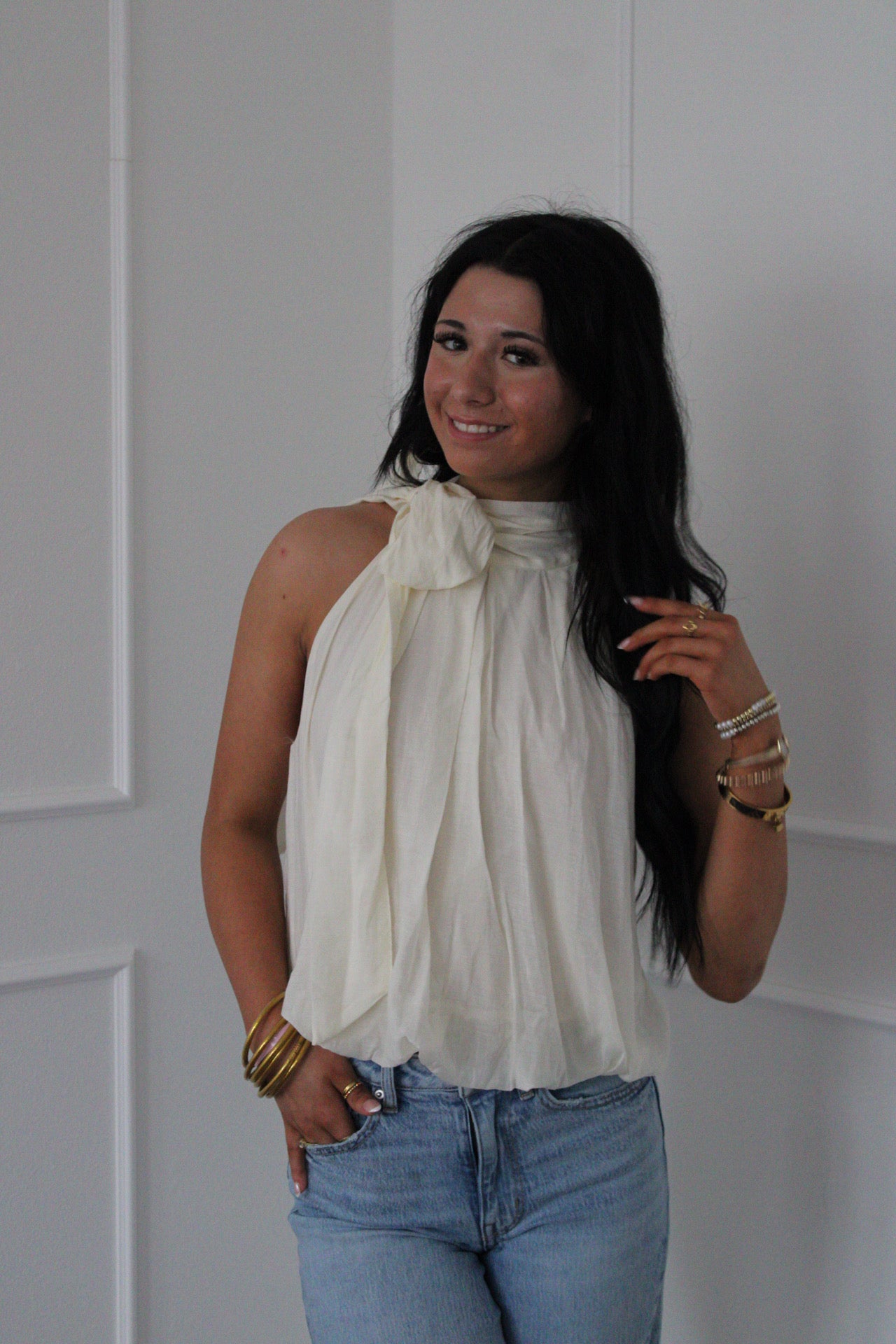 Ivory Muse Top