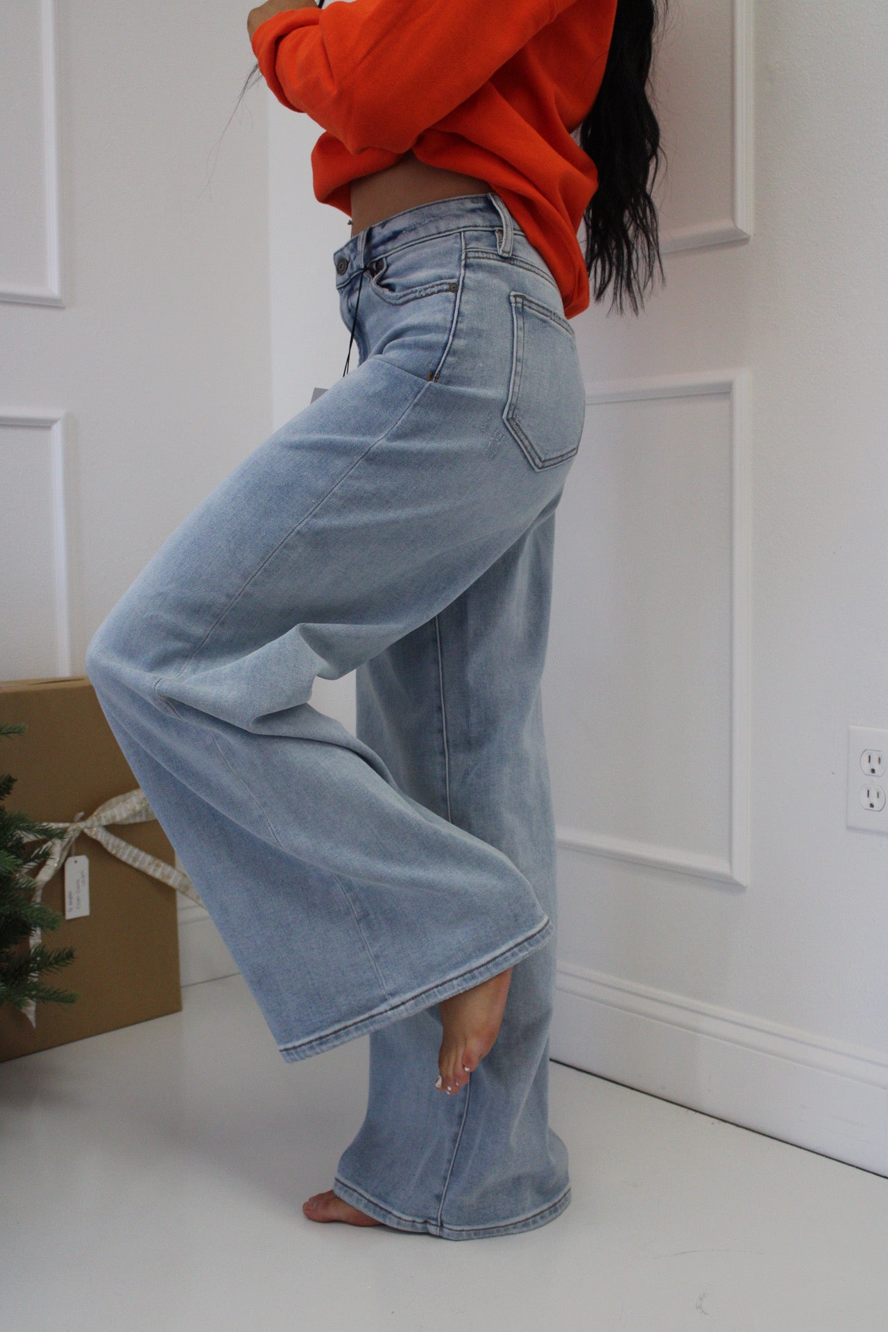 1950s Wide Leg Jeans