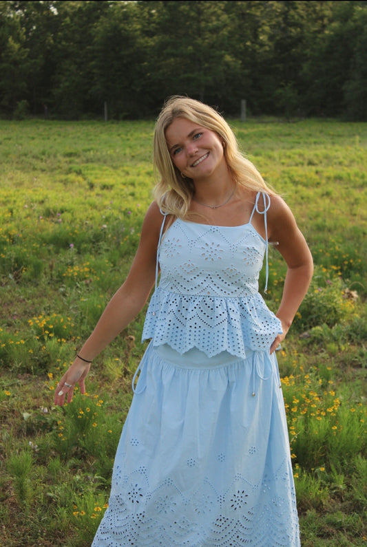 Baby Blue Belle Set