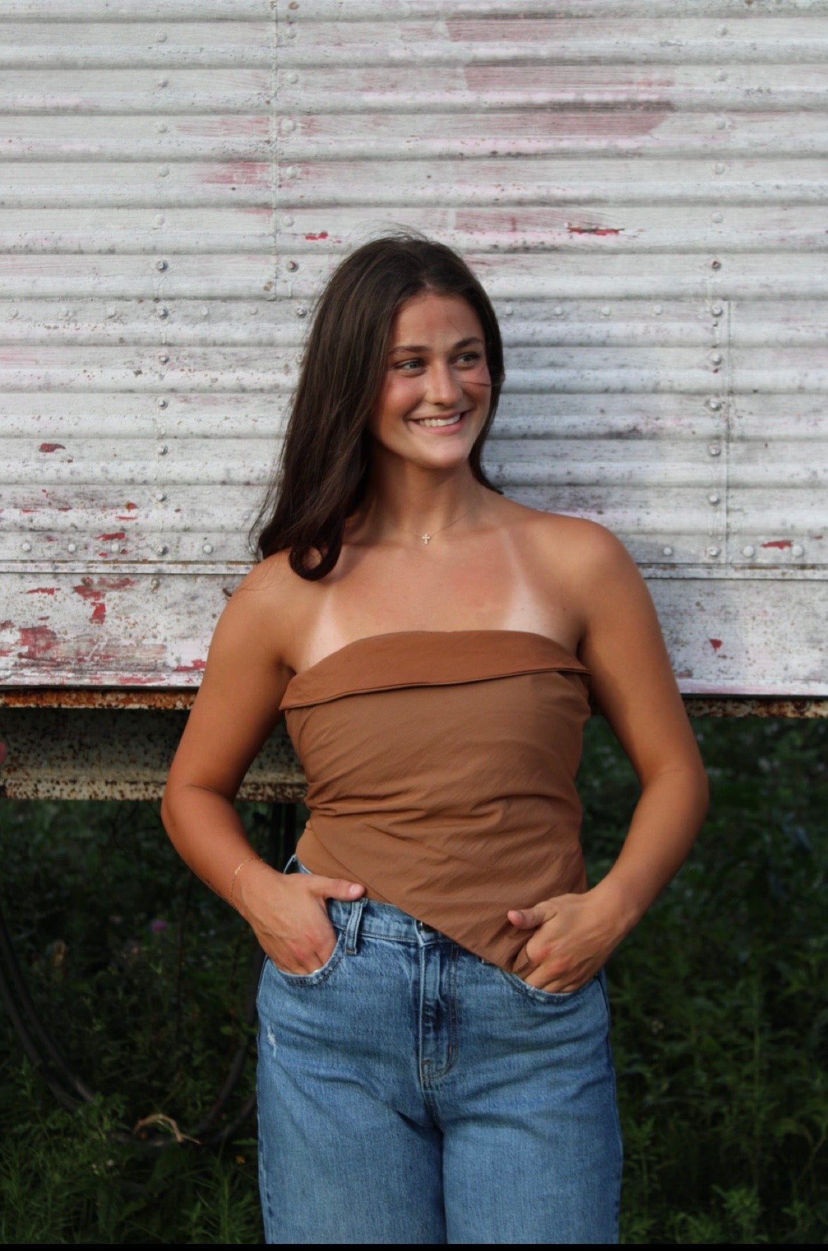 Sand & Suede Top